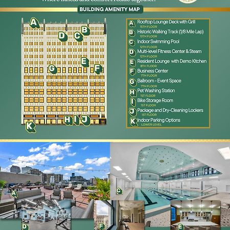 Апартаменты 2Br Unit With Game Machine With Pool And Gym Access-602 Кливленд Экстерьер фото